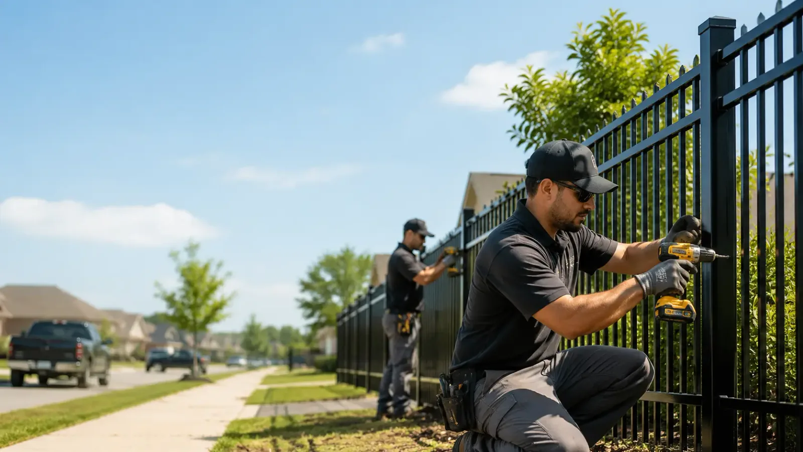 Metal Fence Installation in Saint Nazianz, WI